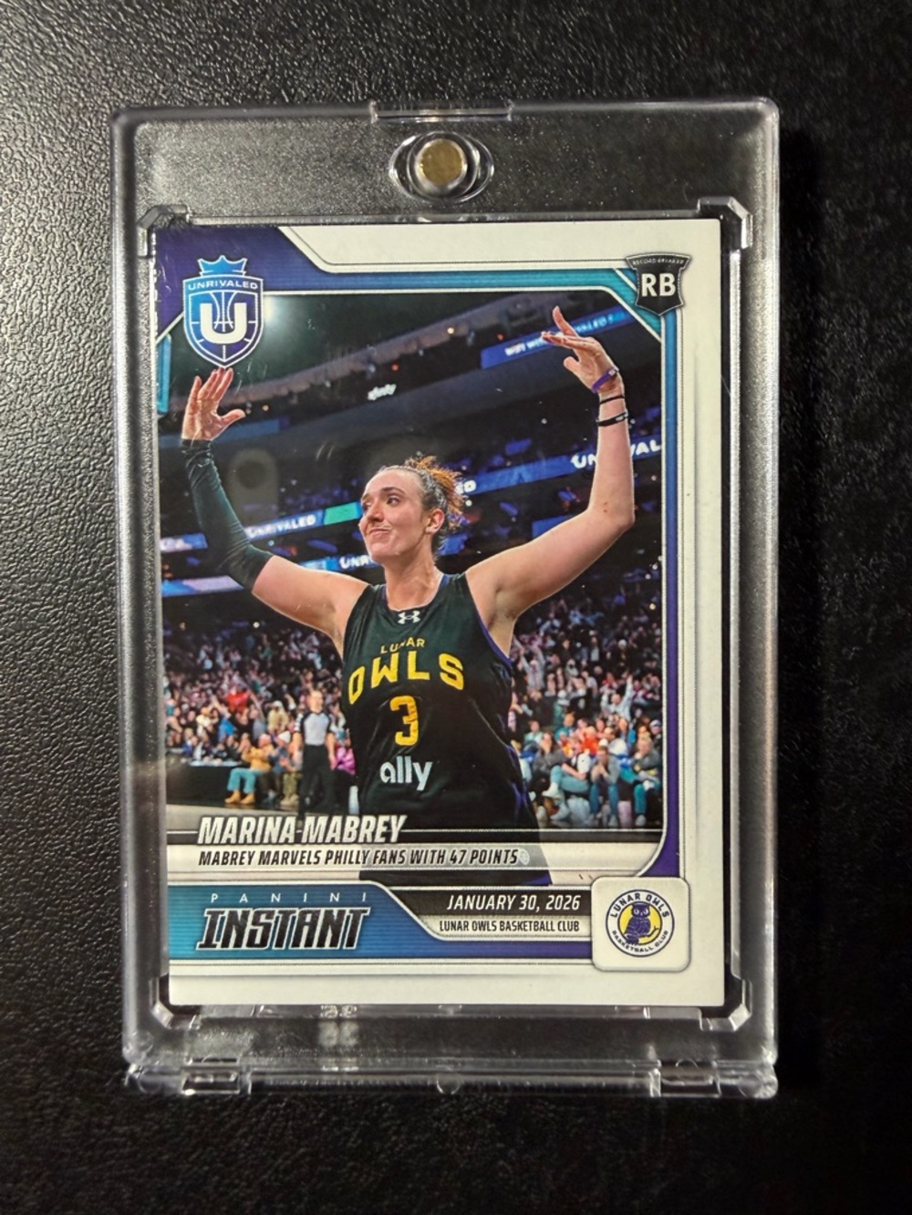 2026 Panini Instant Unrivaled #35 Marina Mabrey 1/139 Scoring Record